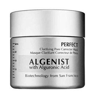 Algenist PERFECT Clarifying Pore Corrector Mask - Exfoliating Clay Face Treatment with Salicylic Acid & Willow Bark Extract - Non-Comedogenic & Hypoallergenic (60ml / 2oz)