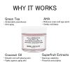 Model off Duty Beauty Youth Power + Repair Night Cream