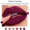 Btspring Matte Lipstick Set, 6 Colors Moisturizing Creamy Lipstick