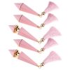 Healthcom 5 Pcs Pink Lip Balm Tubes Diamond Shape