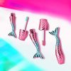 Dive into Creativity with 10-Piece Mermaid Mini Empty Lip Glaze Tubes – Perfect for Crafting Your Unique Lip Colors