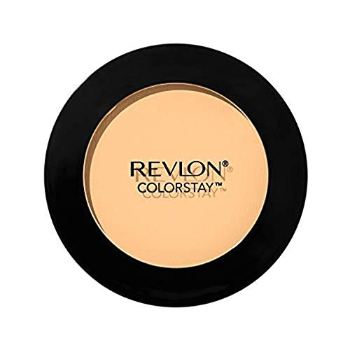 Revlon ColorStay Pressed Powder, Longwearing Oil Free, Fragrance Free, Noncomedogenic Face Makeup, Natural Ochre (290)