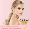 BS-MALL New 14 Pcs Makeup Brushes, Premium Synthetic