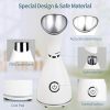 Nano Ionic Facial Steamer: 10X Penetration Warm Mist for Moisturizing and Cleansing Pores - Includes Free Blackhead Remover Kit and Hair Band.