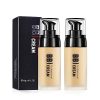 Ownest 2 Pcs Men's Revitalising Nourishing Tone Up BB Cream,Face Moisturizing BB Cream, Brightening Skin Tone Concealer BB Cream, Refresh Oil Control Face Moisturizing Cream, for All Skin Types-Darken