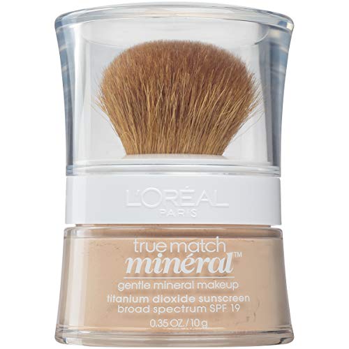 L'Oreal Paris True Match Mineral Loose Powder Foundation Light Ivory, 0.35 Ounce