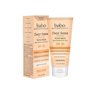 Babo Botanicals Daily Sheer Moisturizing Mineral Tinted Sunscreen