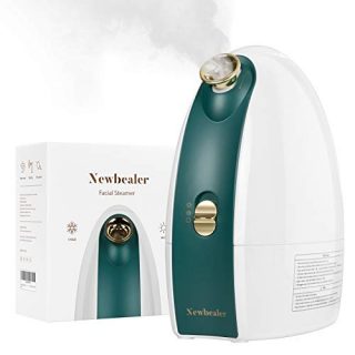 Facial Steamer 3-in-1 Nano Ionic Face Humidifier with Hot and Cool Mist Moisturizing Cleansing Pores for Home Face Spa