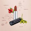 Semi Matte Vegan Lipstick with Creamy Satin Finish