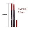 Lip Liner Pencil Set - Retractable 6 Colors Lipliner Makeup Pencils