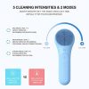 Facial Cleansing Brush, Silicone Face Brush Cleaner Waterproof