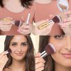 BS-MALL Makeup Brush Set, 11Pcs Bamboo Synthetic Kabuki Brush Set