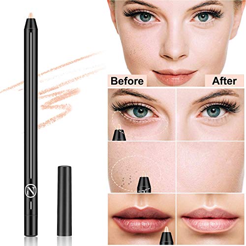 510xzXI+-rL 7 Colors Matte Lip Liner Set And 1PCS Concealer Pencil