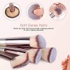 TEATTY Makeup Brushes 18 PCs Makeup Brush Set