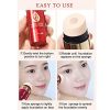 Mushroom Air Cushion BB Cream Stick - Natural CC Matte Foundation for Long-Lasting, Waterproof Concealer and Nude Makeup (02A Natural Medium)