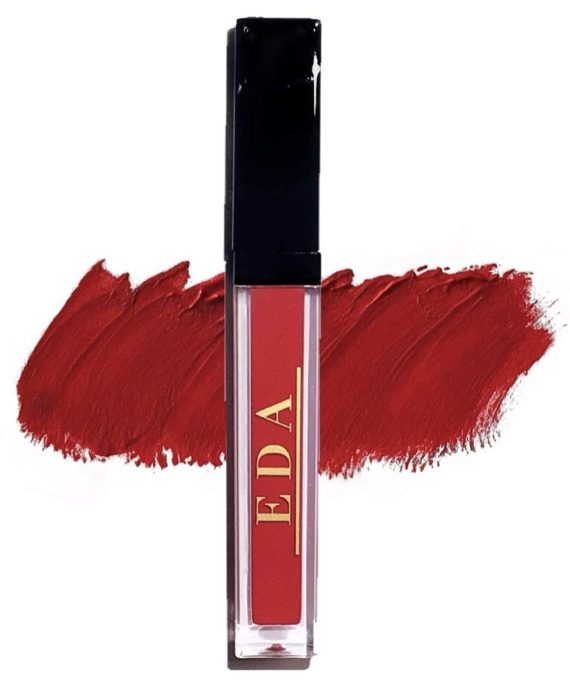 EDA Luxury Beauty PASSION RED Creamy Matte Liquid Lipstick