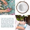 Fractionated Coconut Oil Massage Oil - Cold Pressed Pure MCT Oil