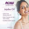 NOW Solutions, Organic Jojoba Oil, Moisturizing Multi-Purpose Oil for Face