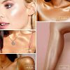 Sumeitang Highlighter Palette 4Color Shimmer Glow Bronzer