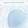EZBASICS Facial Cleansing Brush, Waterproof Sonic Vibrating Face Brush