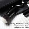 Falliny Retractable Kabuki Makeup Brush, Travel Face Blush Brush