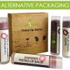 Organic Tinted Lip Balm by Sky Organics – 4 Pack Assorted Colors