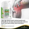 (2-Pack) Hemp Cream Pain Relief by New Age