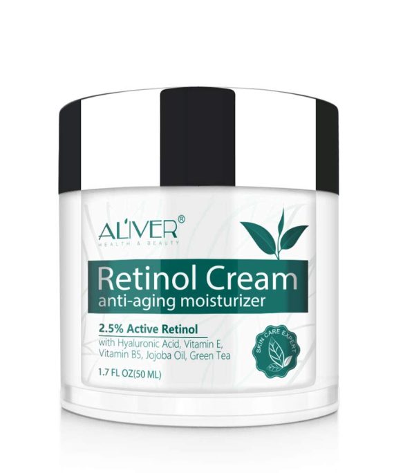 Revive Your Skin with the Retinol Moisturizer Miracle Cream - Infused with Retinol, Hyaluronic Acid, Vitamin E, and Green Tea for Day and Night Bliss