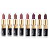 Matte Nude Lip Liner and Lipstick Set - 8 Shades of Lasting Elegance