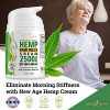 (2-Pack) Hemp Cream Pain Relief by New Age