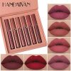 6 Colors Matte Liquid Lipstick Makeup Set
