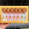 6Pcs Glitter Sparkly Lip Gloss Liquid Lipsticks Set ✨💄
