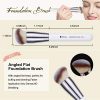 DUcare Makeup Kabuki Brushes 3Pcs Foundation Brush& Concealer Brush
