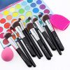 BEAKEY Makeup Brush Set, Premium Synthetic Kabuki Foundation