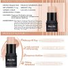 Royu 2 Colors Highlighter Stick, Shimmer Cream Powder Waterproof