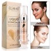 2pcs Full Cover Liquid Concealer, Waterproof Smooth Matte
