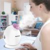 KINGDOMCARES Hot Mist Facial Steamer Warm Nano Ionic Moisturizing Face Humidifier Personal Home Sauna SPA Unclogs Pores Blackheads Acne Comedone Removal Facial Hydration System Nano Sprayer Pink