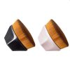 2PCS Foundation Makeup Brush Flat Top Kabuki Face Blush Liquid Powder Foundation Brush Portable Cosmetic Brush for Blending Liquid, Cream or Flawless Powder Cosmetics with Bonus Protective Case