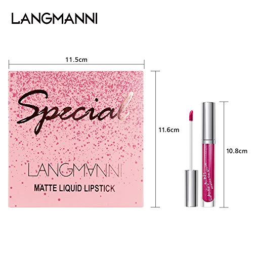 51TWU07gxRL.SL1500 18PCS Velvet Matte Liquid Lipstick Set – Waterproof, Long-Lasting, and Perfect for Every Occasion 💄