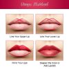 Matte Lip Liner Pencil Set - 12 Assorted Colors