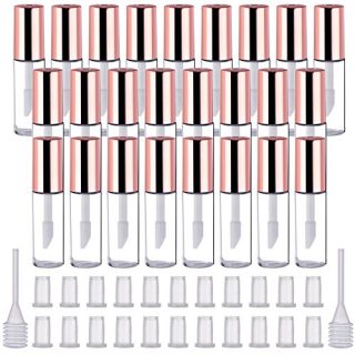 Pangda 25 Pack 1.2 mL Empty Lip Gloss Tubes Containers