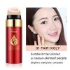 Mushroom Air Cushion BB Cream Stick - Natural CC Matte Foundation for Long-Lasting, Waterproof Concealer and Nude Makeup (02A Natural Medium)
