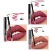 Coosa 3Colors Matte Velvety Matte Liquid Lipgloss & Lip Liner Set