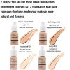 2PCS Phoera Foundation, 30ml 102# 104# Makeup Concealer Foundation Cream