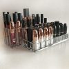 byAlegory (Set of 2) Acrylic Lip Gloss Organizer & Beauty Makeup Holder