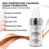 2 Pcs Flawless Colour Changing Foundation Foundation Cream Makeup Base