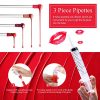 30 Pcs Lip Gloss Tubes, With Wand Empty Wholesale Clear Pink