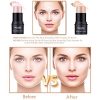 Sumeitang 4 Pcs Cruelty-Free Waterproof Highlighter Makeup Sticks