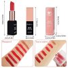 PINKGREEN Color Matte Lipstick, Waterproof Long Lasting Formula