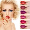 6 Colors Wine Lip Tint, Natural Liquid Lipstick Long Lasting